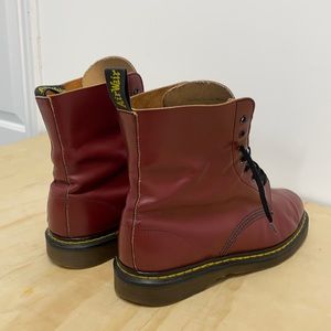 Dr. Martens Cherry Red Air cushion sole